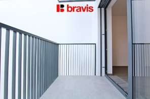 Pronájem novostavby 1+kk, ulice Lidická, Brno - Veveří, sklep, balkon, internet