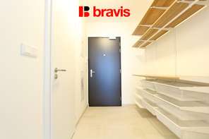 Pronájem novostavby 1+kk, ulice Lidická, Brno - Veveří, sklep, balkon, internet