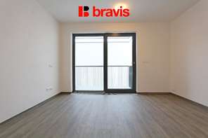 Pronájem novostavby 1+kk, ulice Lidická, Brno - Veveří, sklep, balkon, internet