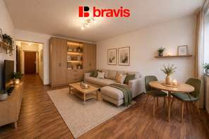 Pronájem bytu 2+kk na ulici Nové Sady, Brno-střed, výborná dostupnost, možnost parkování