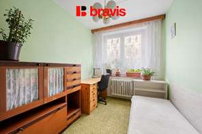 Prodej bytu 4+1 Brno - Nový Lískovec, ulice Svážná, zasklená lodžie