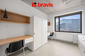 Pronájem moderního zařízeného 1+kk 24 m², Brno - Trnitá, Dornych, BEZ PROVIZE