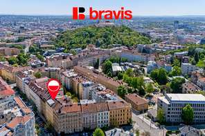 Prodej stylového bytu 3+kk, ul. Gorkého, Brno - Veveří, sklep 2x