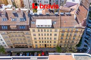 Prodej stylového bytu 3+kk, ul. Gorkého, Brno - Veveří, sklep 2x