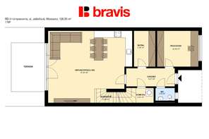 Pronájem rodinného domu 5+kk, ul. Jabloňová, Moravany, Brno-venkov, zahrada, terasa, 2 parkovací místa