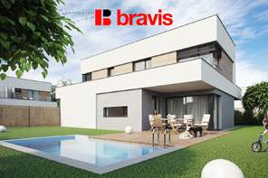 Prodej domu 5+kk (E1) 164,8 m2 v novém projektu Špica bydlení, Brno - Tuřany, zahrada, terasa, garáž.