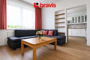 Pronájem moderního bytu 5+kk, ulice Goldova, Brno - Líšeň, mezonet s výjimečným výhledem, dvě garážová stání