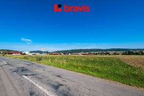 Prodej pozemku "B" o rozloze 1346 m², obec Drásov, okres Brno-venkov, projekt na výstavbu rodinného domu