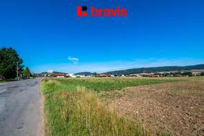 Prodej pozemku "B" o rozloze 1346 m², obec Drásov, okres Brno-venkov, projekt na výstavbu rodinného domu