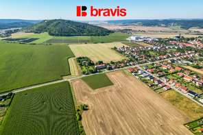 Prodej pozemku "B" o rozloze 1346 m², obec Drásov, okres Brno-venkov, projekt na výstavbu rodinného domu