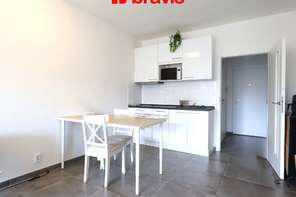 Pronájem bytu 1+kk, Brno - Královo Pole, ul. Poděbradova, částečně zařízený, parkování