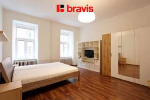 Pronájem bytu 1+kk, Brno - centrum, ulice Příční, zařízený, v blízkosti centra města Brna