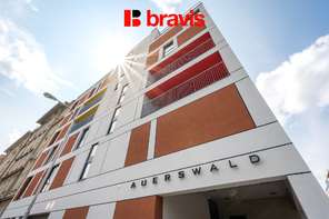 Podnájem bytu 2+kk, Brno - Zábrdovice, ul. Auerswaldova, novostavba, terasa, garážové stání, první nájemník