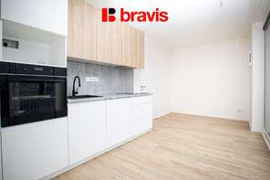 Podnájem bytu 2+kk, Brno - Zábrdovice, ul. Auerswaldova, novostavba, terasa, garážové stání, první nájemník