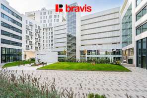 2+kk apartment for rent, "INSADY" residence on Nové sady street, relaxing garden, new construction, smart home, recuperation, air conditioning, loggia, cellar