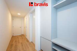 2+kk apartment for rent, "INSADY" residence on Nové sady street, relaxing garden, new construction, smart home, recuperation, air conditioning, loggia, cellar