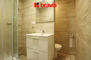 Pronájem bytu 1+kk, Brno - Bystrc, ul. Opálkova, zrekonstruovaný, balkon, sklep