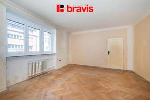 Prodej prostorného bytu 2+1 (65,6 m²) k rekonstrukci, ul. Mášova, Brno – Veveří