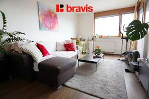 Pronájem bytu 2+kk, ul. Sochorova, Brno - Žabovřesky, novostavba, částečně zařízený, balkon 6m²