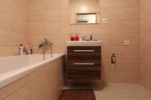 Pronájem bytu 2+kk, ul. Sochorova, Brno - Žabovřesky, novostavba, částečně zařízený, balkon 6m²