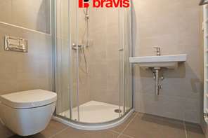 Pronájem pěkného a světlého 1+kk, Brno - Štýřice, ul. Vídeňská, novostavba, terasa