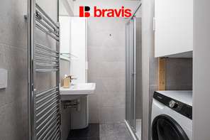 Apartment for sale 1+kk, Brno - Královo Pole, Košinova street, air conditioning, investment opportunity, possibility of dividing into 2+kk