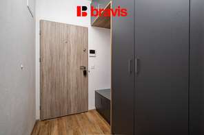 Apartment for sale 1+kk, Brno - Královo Pole, Košinova street, air conditioning, investment opportunity, possibility of dividing into 2+kk
