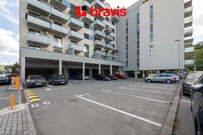 Prodej moderního bytu 2+kk, ul. Poříčí, Brno - Pisárky, rezidence Riverside, sklep, balkon, parkovací stání