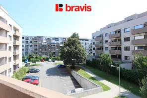 Pronájem bytu 1+kk, Brno - Slatina, částečně zařízené, lodžie, sklep, ul. Kigginsova