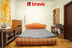 Pronájem bytu 5+1, Brno - Veveří, ul. Jaselská, částečně vybavené, balkon, zimní zahrada