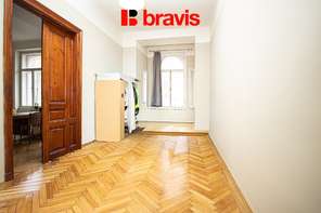 Pronájem bytu 5+1, Brno - Veveří, ul. Jaselská, částečně vybavené, balkon, zimní zahrada