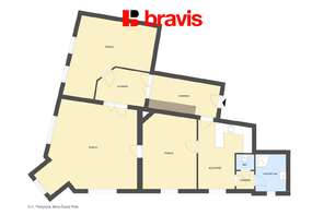 Prodej bytu 3+1 118 m², Brno - Ponava, Výjimečné městské bydlení naproti Lužánkám