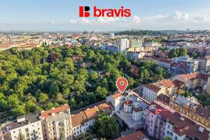 Prodej bytu 3+1 118 m², Brno - Ponava, Výjimečné městské bydlení naproti Lužánkám