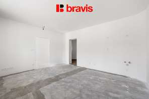 Prodej novostavby moderního bytu 1+kk, 35 m², Brno - Černovice, sklep, parkování