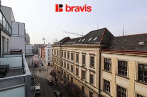 Pronájem bytu 1+kk, Brno - Zábrdovice, ul. Přadlácká, balkon, sklep, parkovací stání