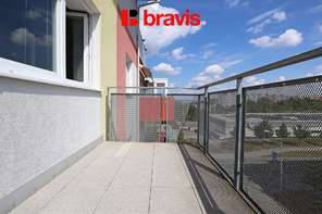 Apartment for rent 1+kk, Brno - Kamechy, Lišejníková street, balcony, cellar