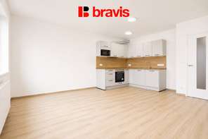 Pronájem bytu 2+kk, ul. Jižní, Brno - Horní Heršpice, novostavba - výhoda prvního nájemníka, balkon, garážové stání