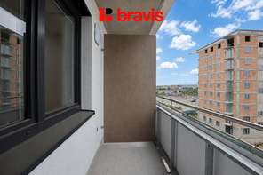 Pronájem bytu 2+kk, ul. Jižní, Brno - Horní Heršpice, novostavba - výhoda prvního nájemníka, balkon, garážové stání