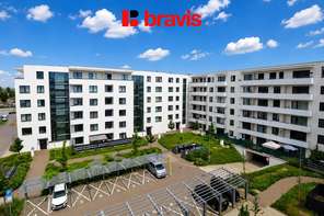 Pronájem bytu 2+kk, ul. Jižní, Brno - Horní Heršpice, novostavba - výhoda prvního nájemníka, balkon, garážové stání