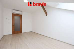 Apartment for rent 2+kk, Brno - center, Koliště street, attic apartment, air conditioning, underfloor heating
