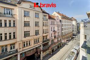 Pronájem nadstandardního bytu 3+kk, Brno - centrum, ulice Masarykova, po kompletní rekonstrukci, zařízený, internet v ceně, možnost parkování