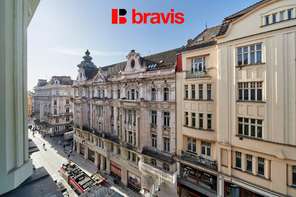 Pronájem nadstandardního bytu 3+kk, Brno - centrum, ulice Masarykova, po kompletní rekonstrukci, zařízený, internet v ceně, možnost parkování