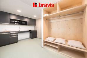 Pronájem moderního 2+kk, Brno - Trnitá, ulice Dornych, polyfunkční rezidence