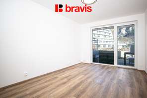 Pronájem ateliéru 2+kk, rezidence Diorit, Brno - Komín, garážové stání, zahrádka, novostavba