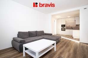 Pronájem ateliéru 2+kk, rezidence Diorit, Brno - Komín, garážové stání, zahrádka, novostavba