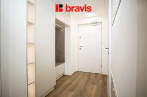 Pronájem ateliéru 2+kk, rezidence Diorit, Brno - Komín, garážové stání, zahrádka, novostavba