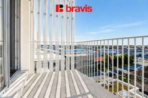 Pronájem bytu 1+kk, ulice Řepova, parkovací stání, balkon, sklep, novostavba - výhoda prvního nájemníka