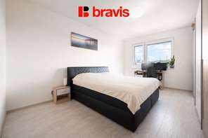 Prodej moderního bytu 2+kk, ul. Poříčí, Brno - Pisárky, rezidence Riverside, sklep, balkon, parkovací stání