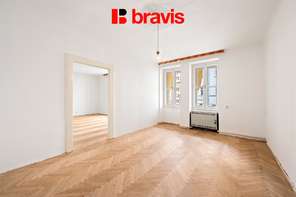 Prodej elegantního bytu 3+kk 105 m², Brno - Veveří, obyvatelná lodžie, sklep