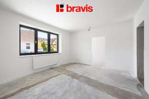 Prodej novostavby moderního bytu 1+kk, 35 m², Brno - Černovice, sklep, parkování
